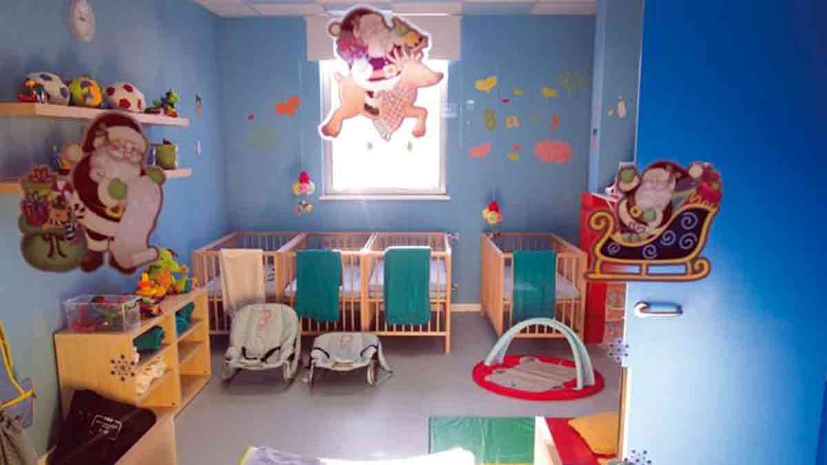 Interior de una guardería