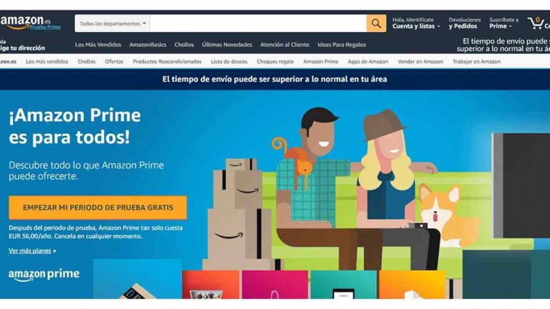 Guía para comprar en Amazon Prime Now | Casacochecurro