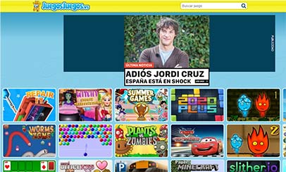 Web JuegosJuegos para jugar online sin descargas