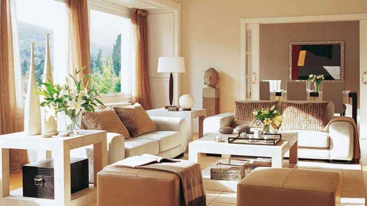 Pintar una habitación en tonos marrones