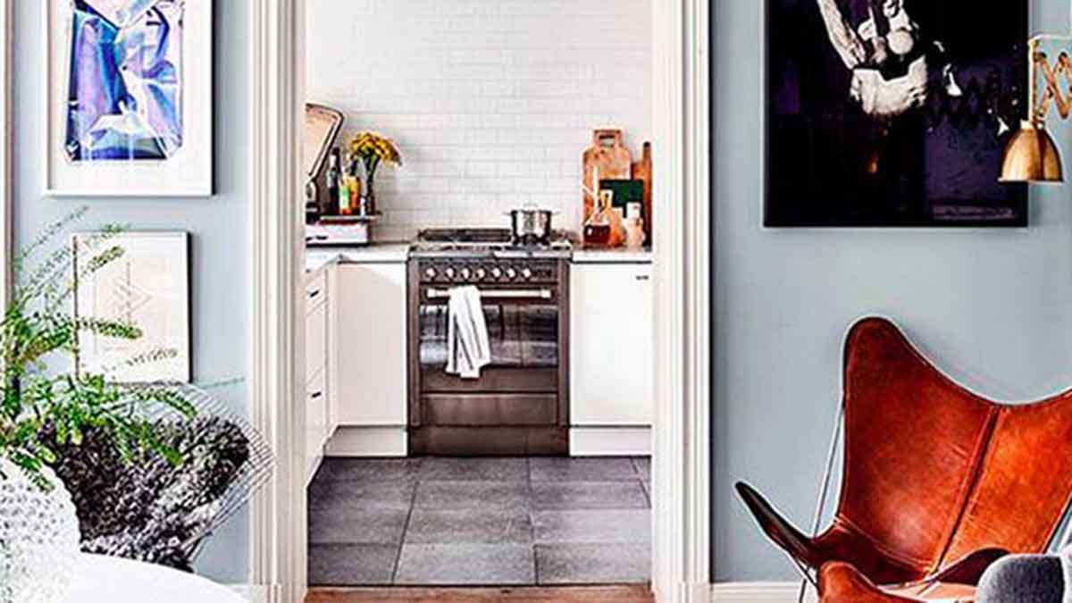 Pintar una habitación en gris azulado