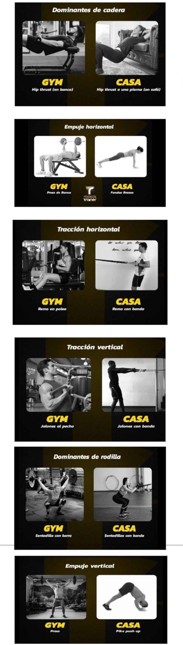 Practicar deporte con un entrenador personal