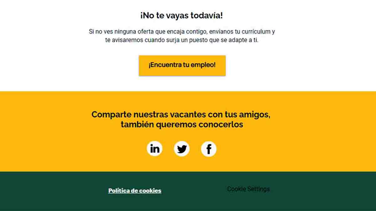 Enviar el currículum a McDonalds