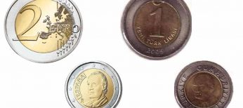 Cuidado no te cambien una lira turca por una moneda de 2 euros