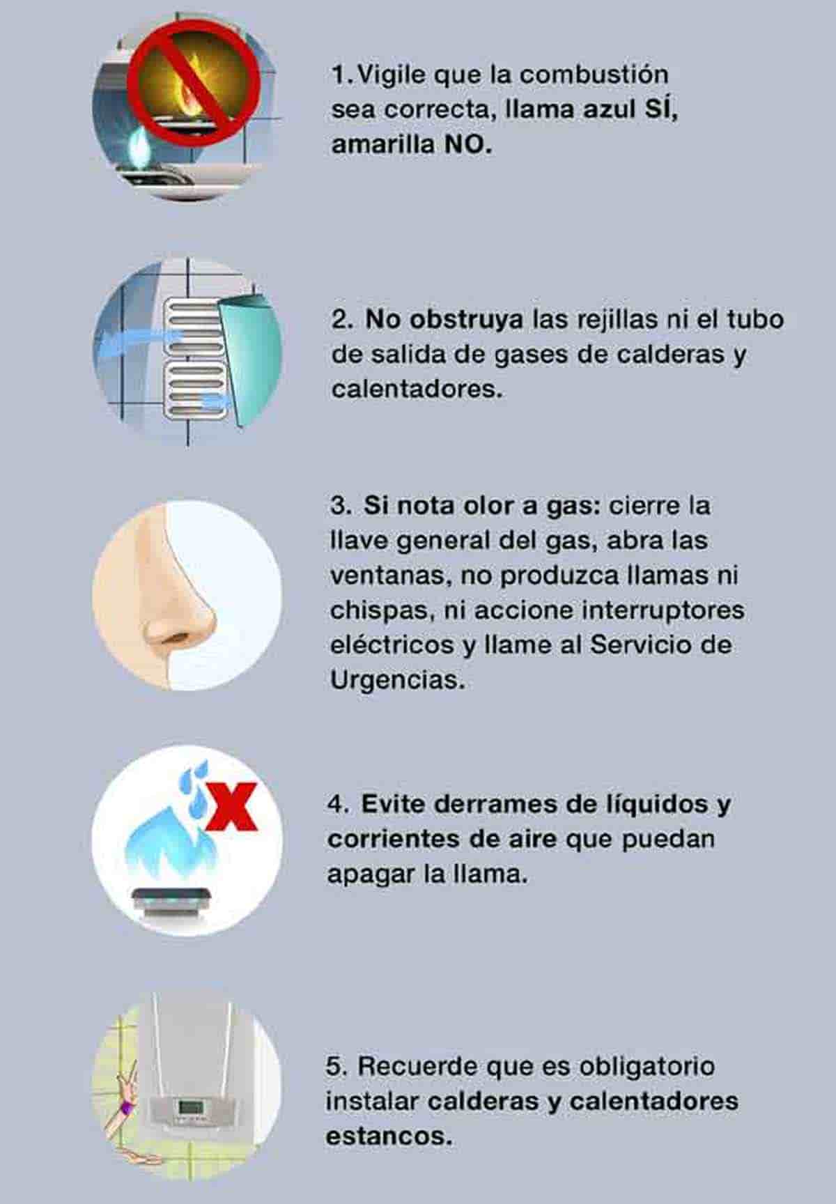 Prevención de las instalaciones de gas