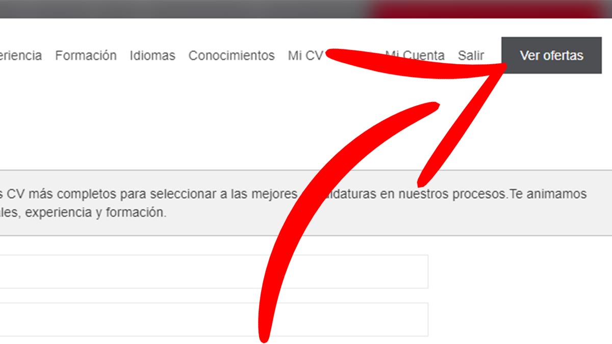 Ver ofertas disponibles