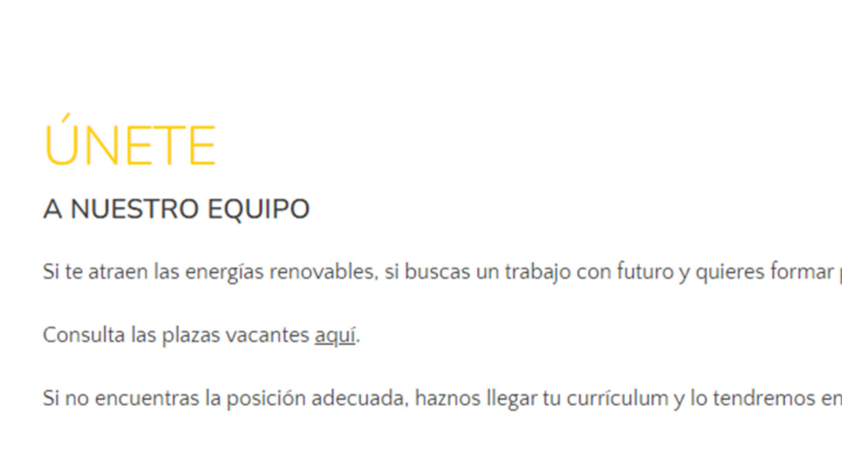 Acceso a las vacantes disponibles de empleo