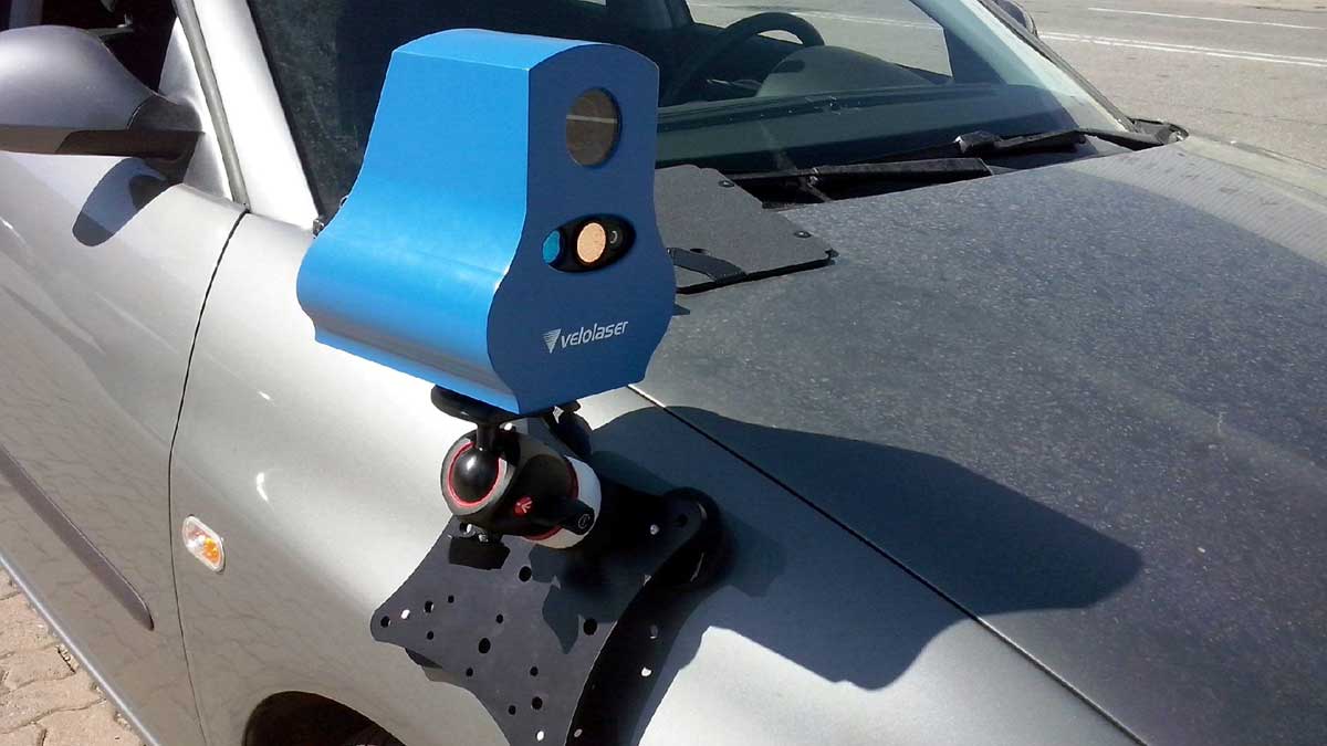 Radar veloláser en el coche