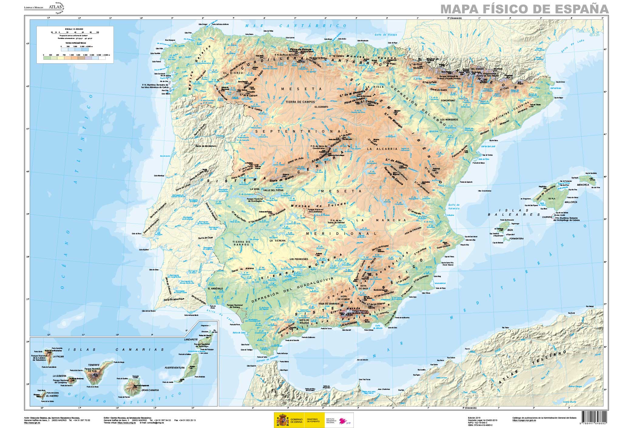 Todos Los Mapas De Espa a Para Descargar E Imprimir F sico Y Pol tico 