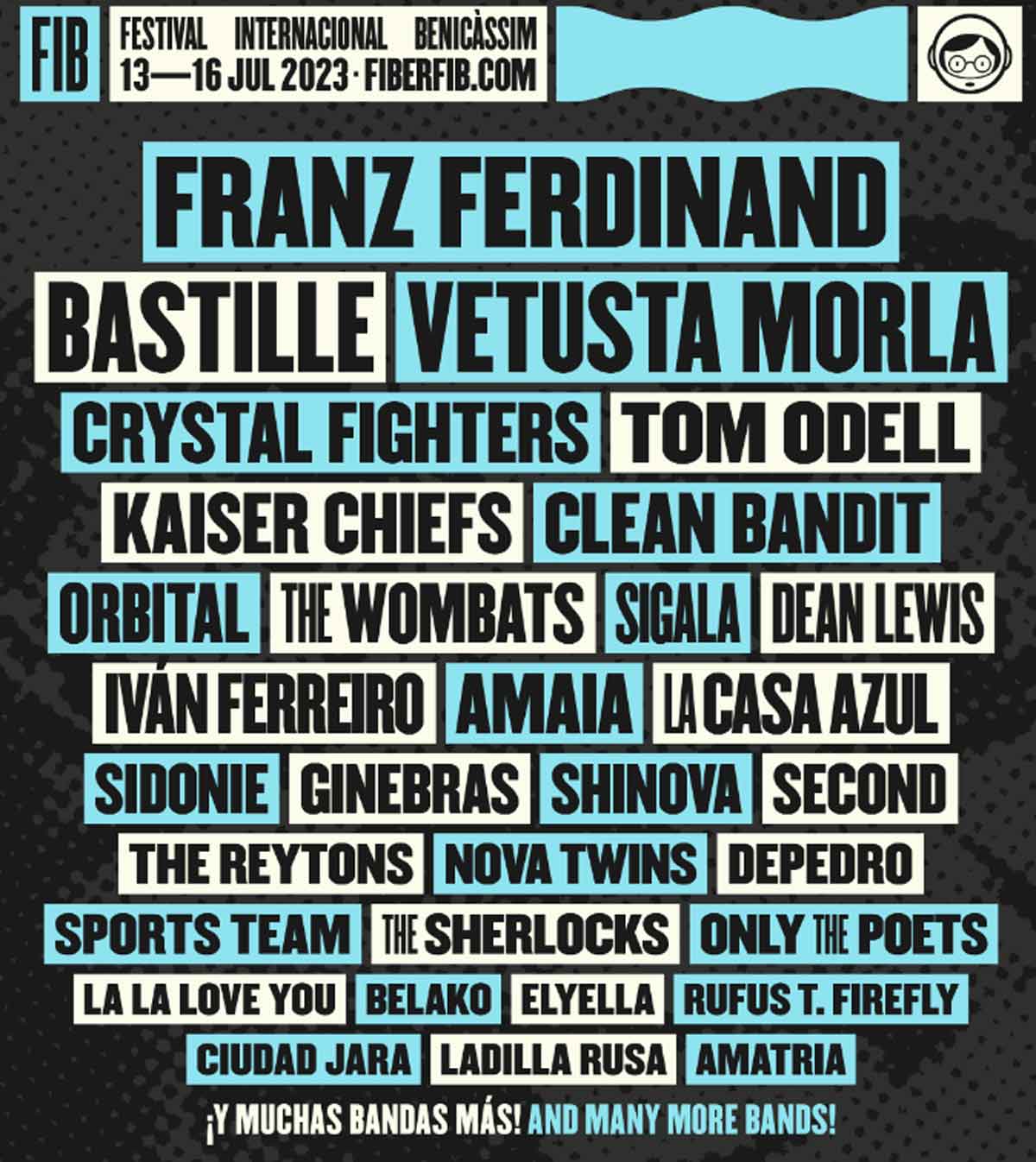Cartel del FIB 2023.
