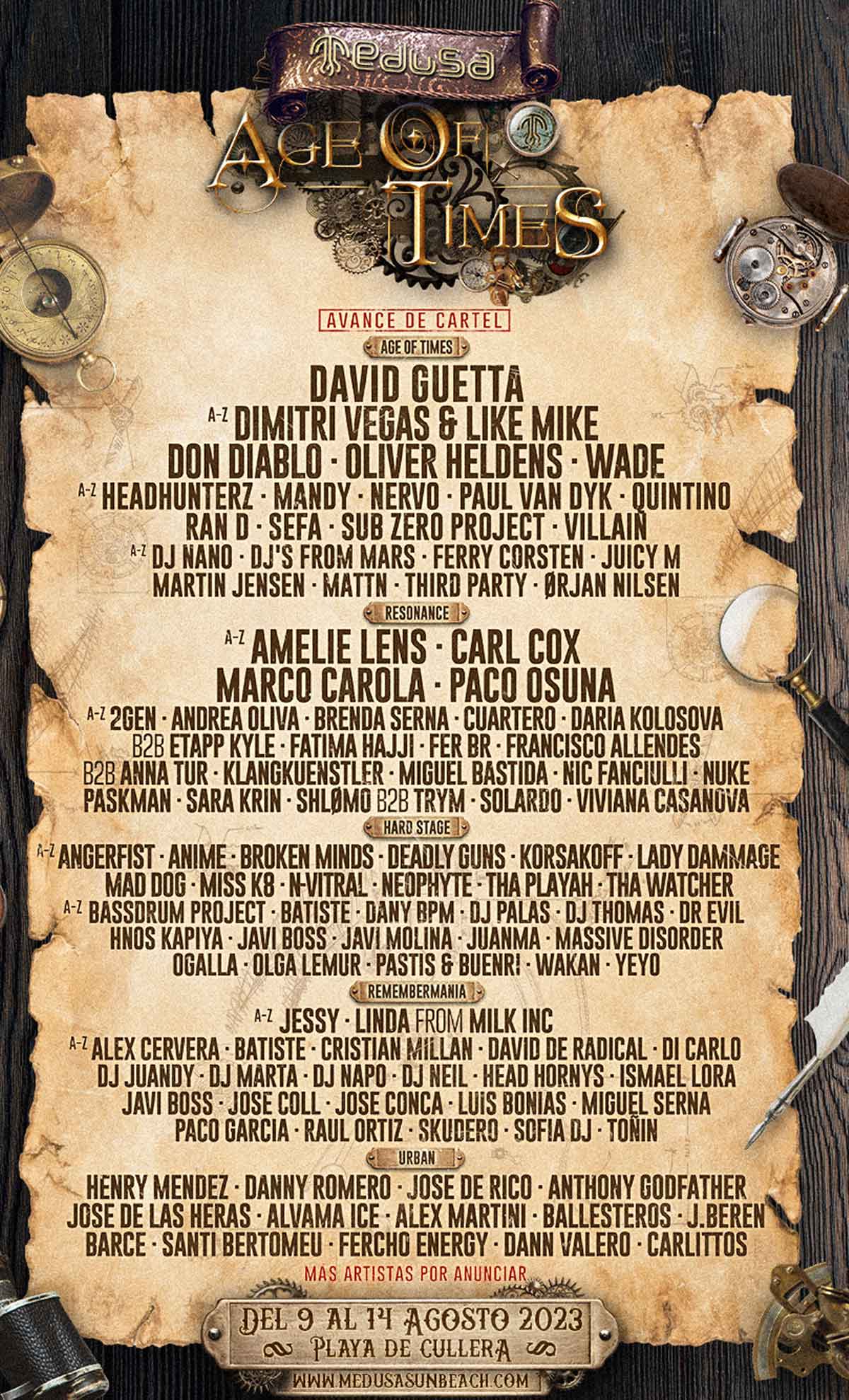 Cartel del Medusa Festival 2023.