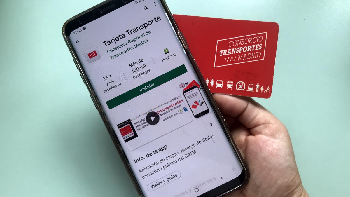 Cómo recargar el abono transporte virtual de Madrid en el móvil