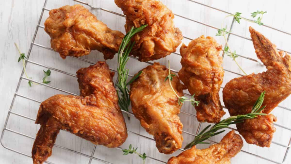 Alitas de pollo a la parmesana