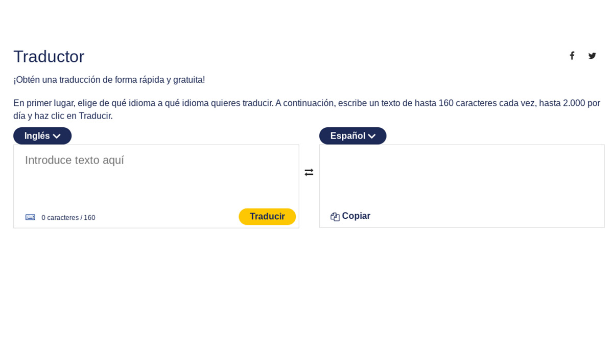 Traductor online Cambridge