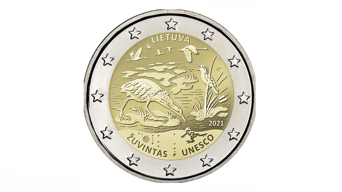 Moneda Lituania 2021