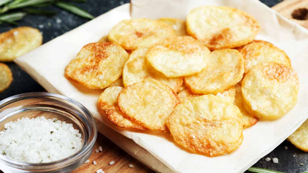 Patatas fritas en rodajas