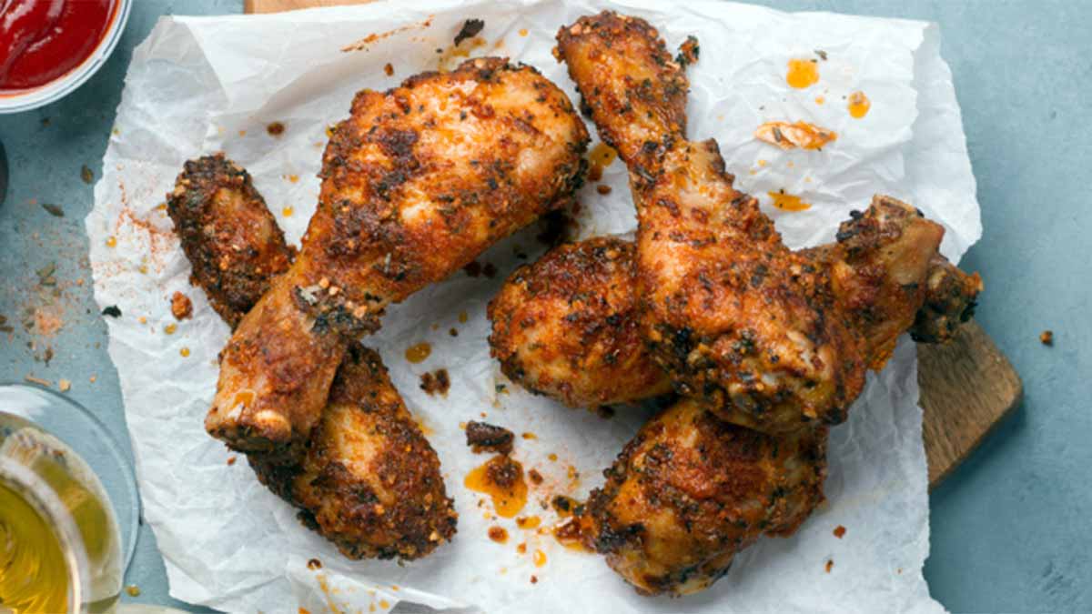 Muslos de pollo con limón y ajo