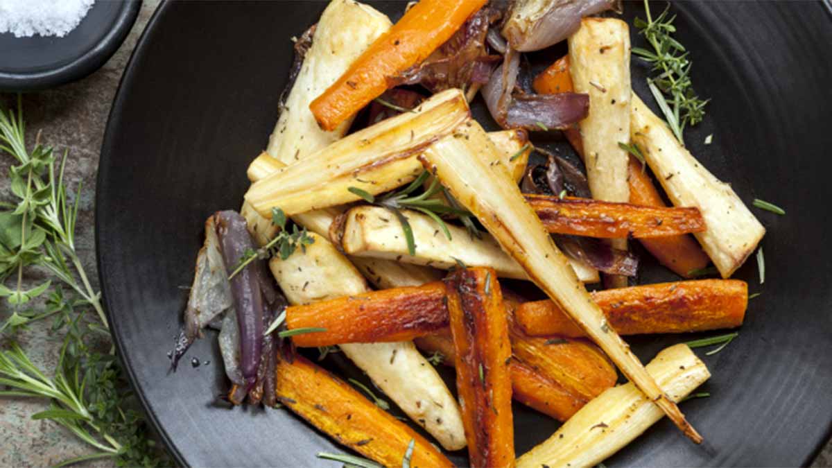 Zanahorias asadas con miel