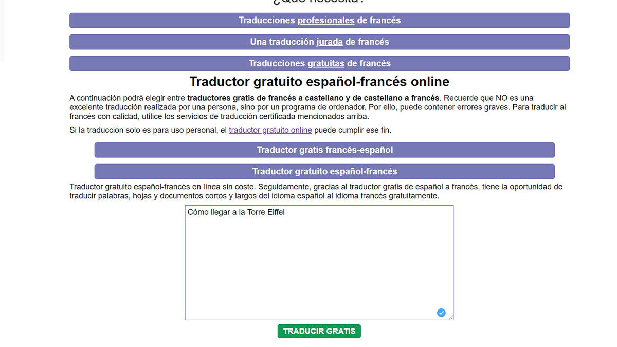 realce Experimentar nacimiento Las 7 mejores páginas de traductor de francés a español gratis