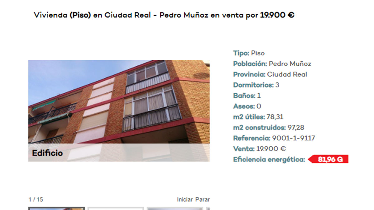 Casa en Ciudad Real por 19.900 euros