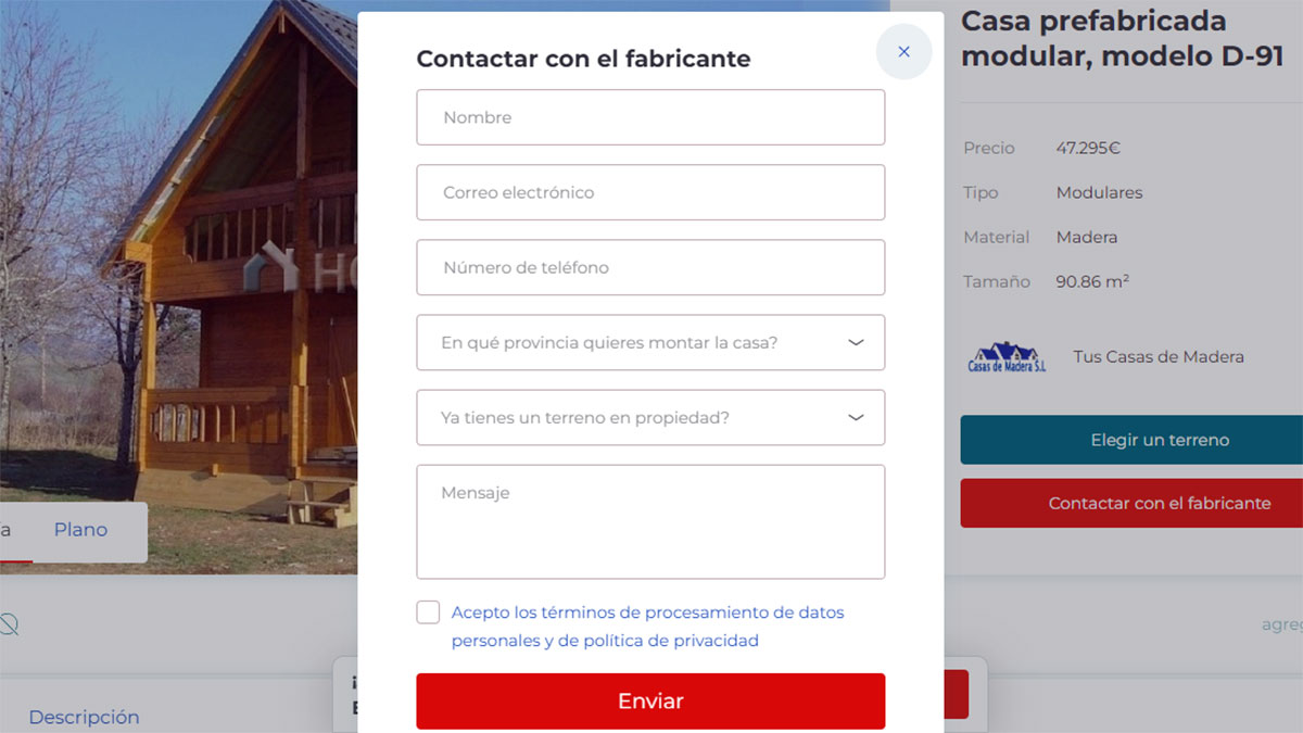 Formulario de contacto