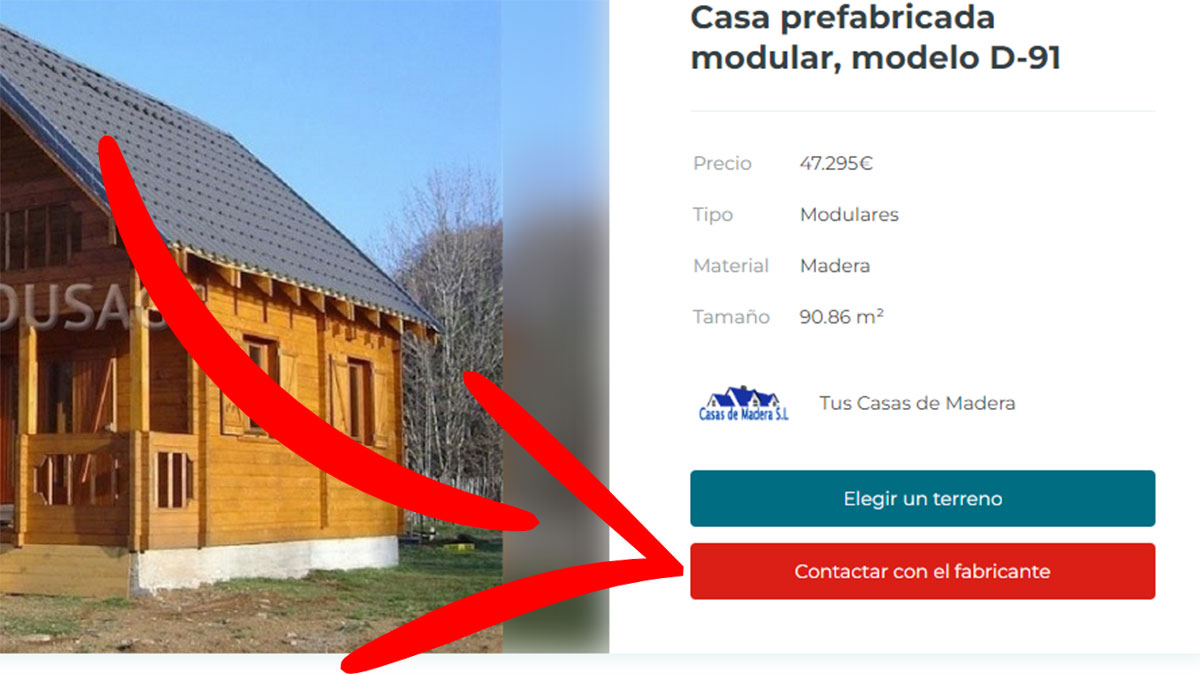 Contactar y reservar una vivienda