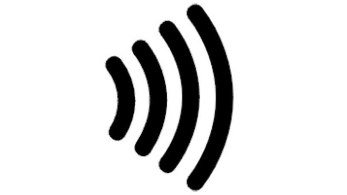 Símbolo de la tecnología NFC