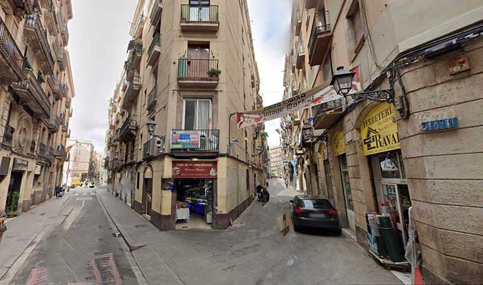 Barrio del Raval, en Barcelona.