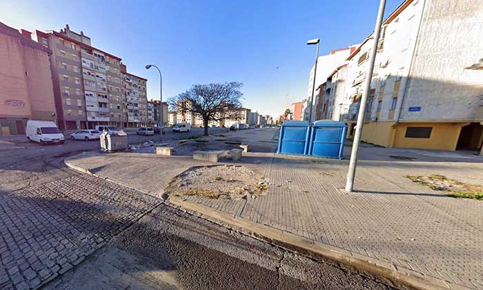 Barrio de las 3.000 viviendas en Sevilla.