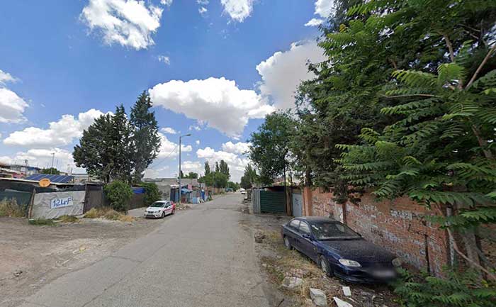 Barrio de Valdemingómez en la Cañada Real, Madrid.