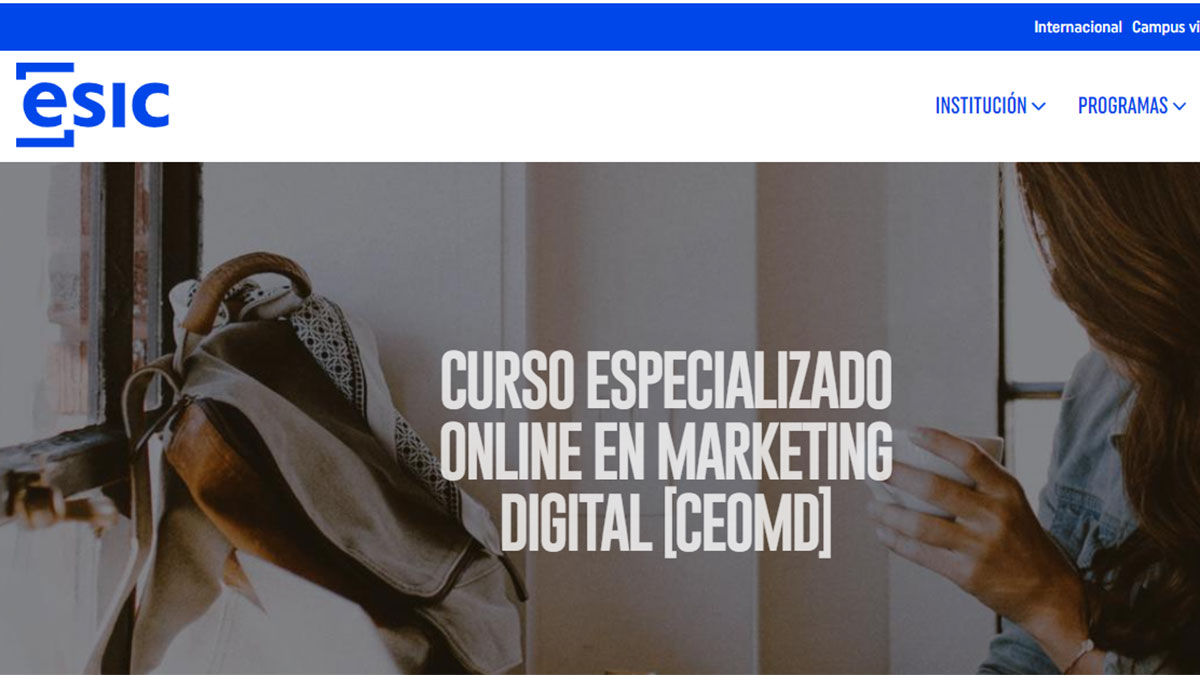 Curso ESIC marketing digital