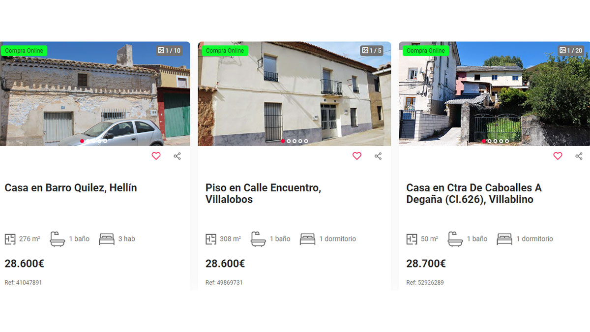 Vivienda por 28.000 euros