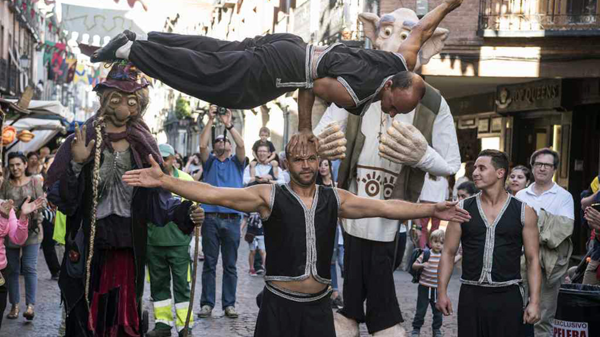 Malabares del mercado medieval