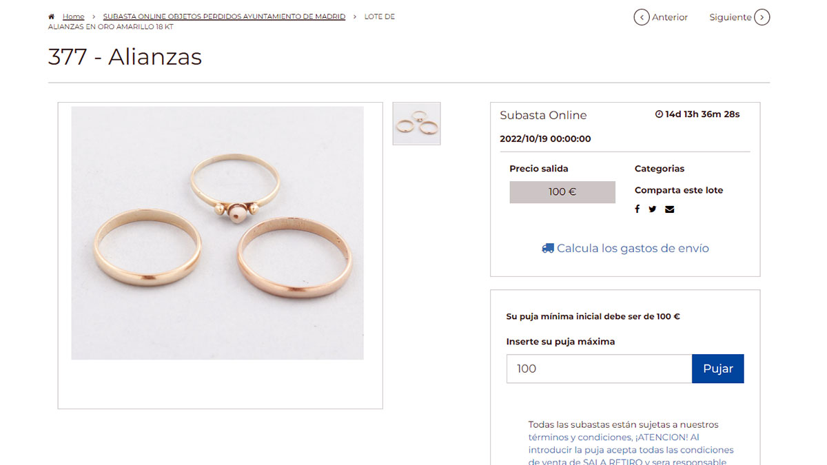 Alianzas de la subasta de madrid