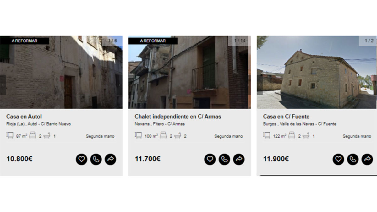 Vivienda en venta 11.000 euros