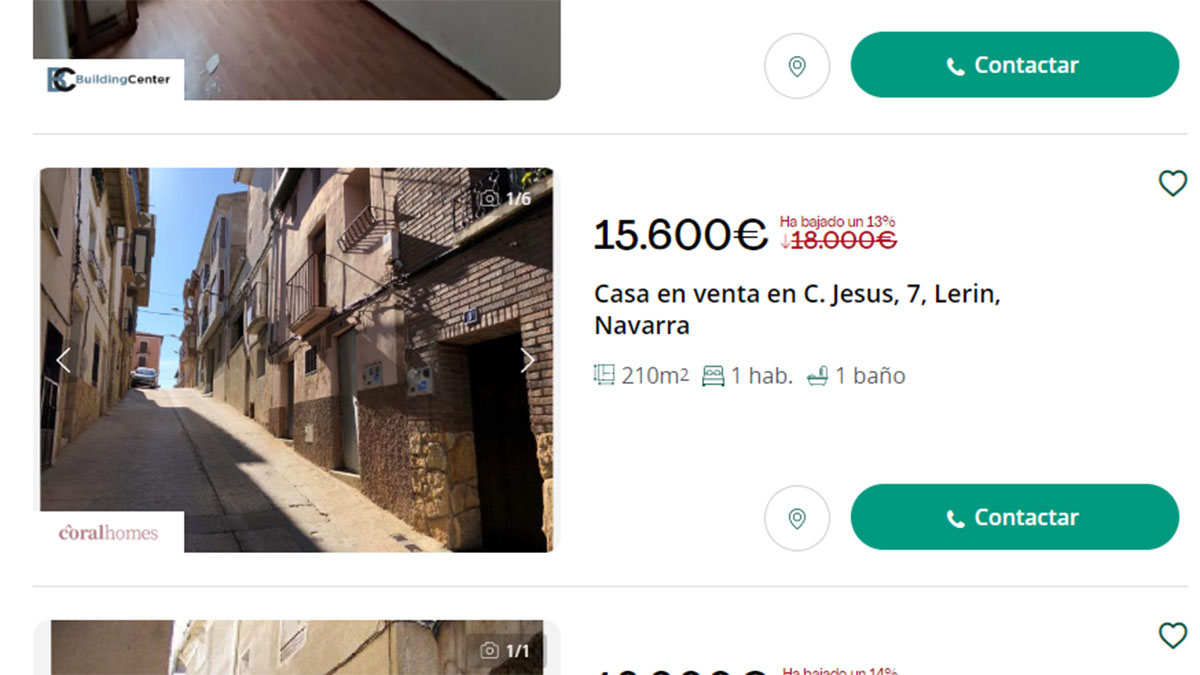 Vivienda por 15.600 euros