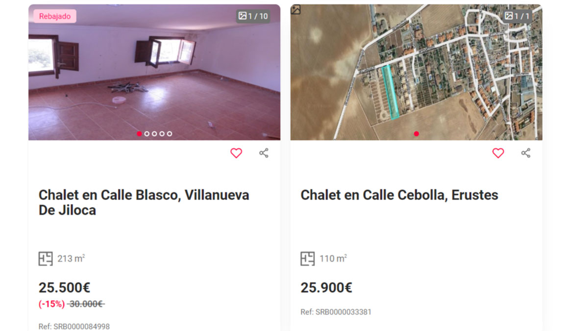 Casas 25.000 euros