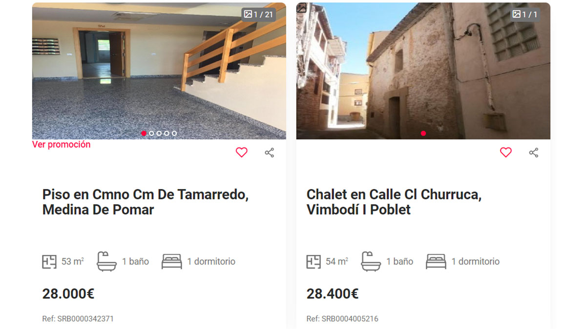 Casas 28.000 euros