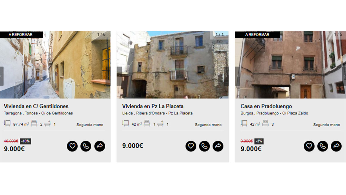 Casa en venta 9.000 euros