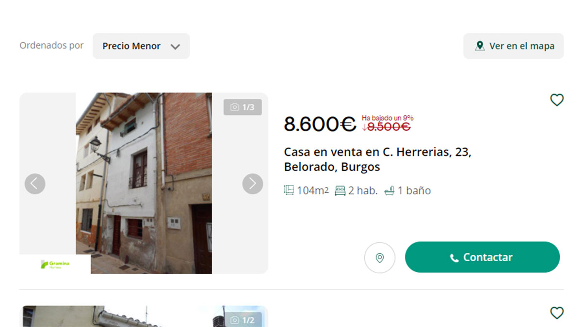 Casa Burgos 8.600 euros