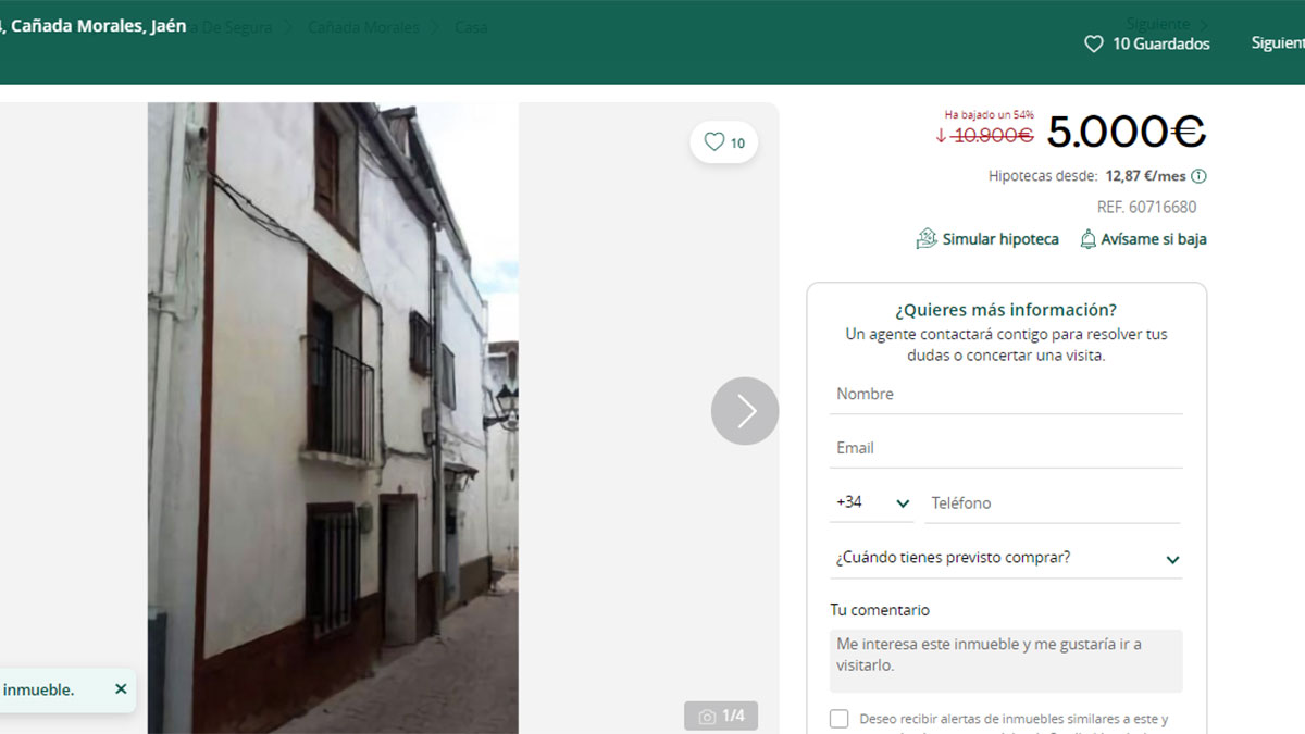 Casa por 5.000 euros en Jaén