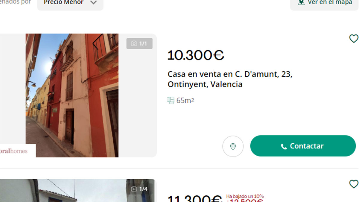 Casa Valencia 10.300 euros