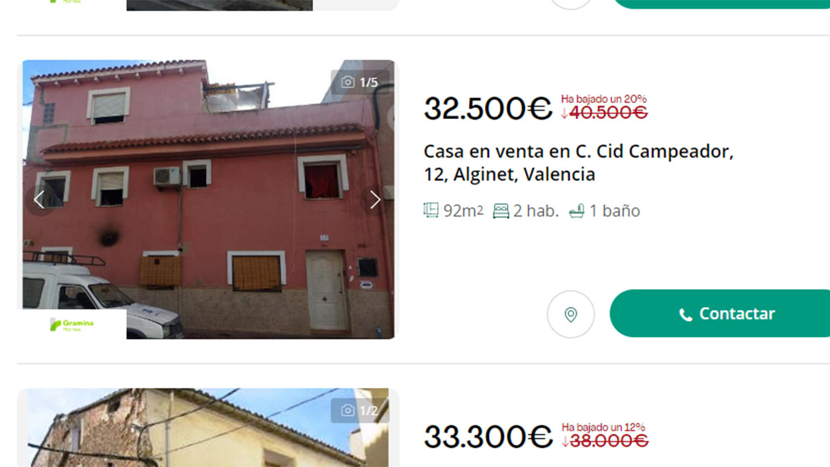 Casa en venta 32.200 euros