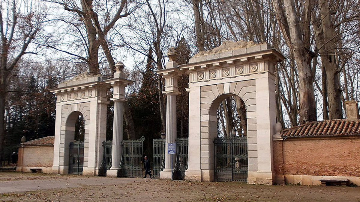 Entrada Jardín del Príncipe