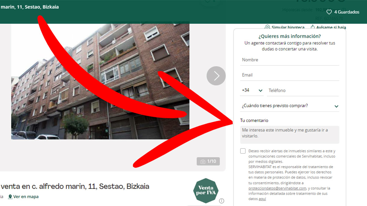 Formulario de contacto