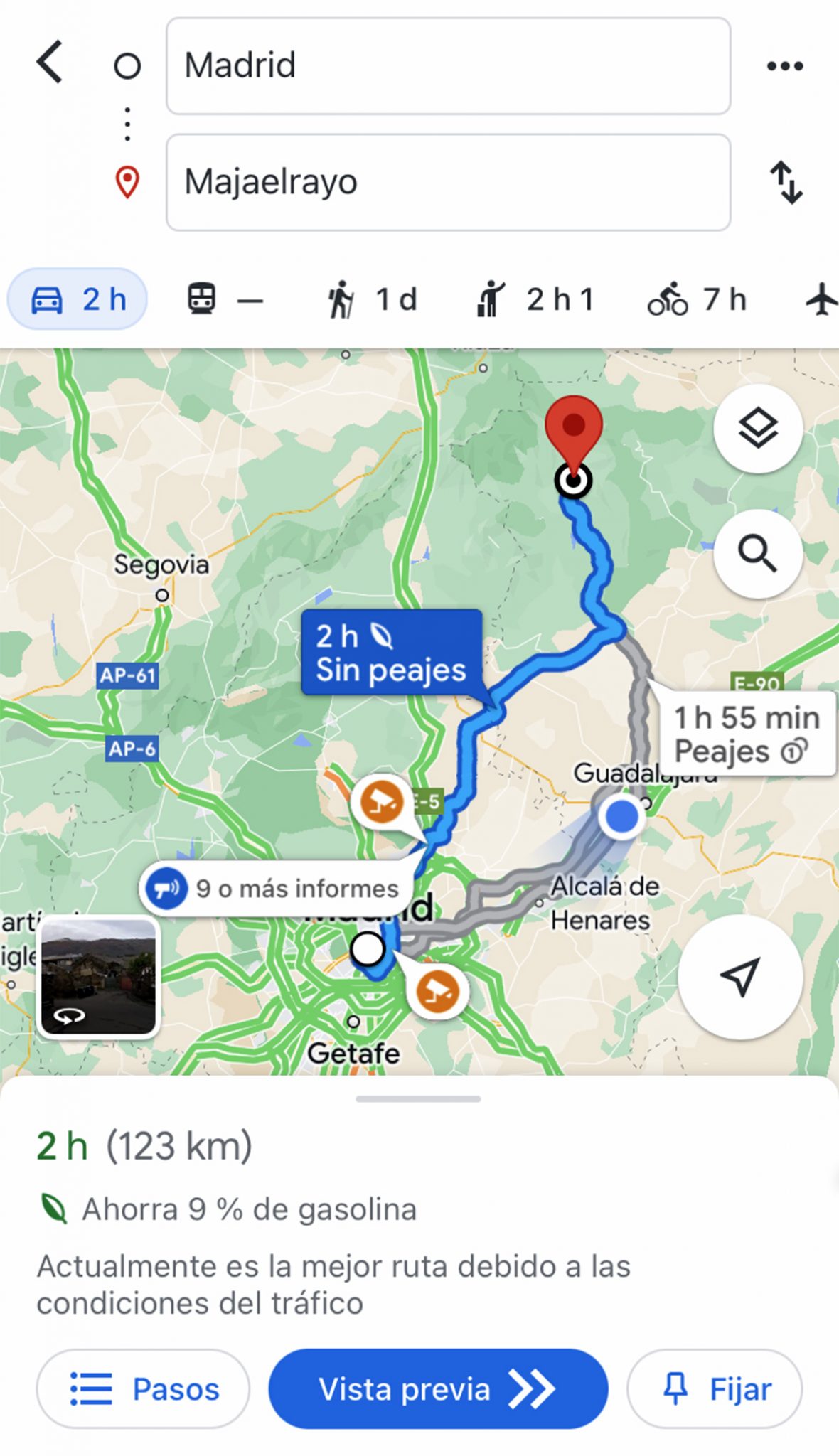 Así es la configuración de Google Maps para que te avise de los radares ...