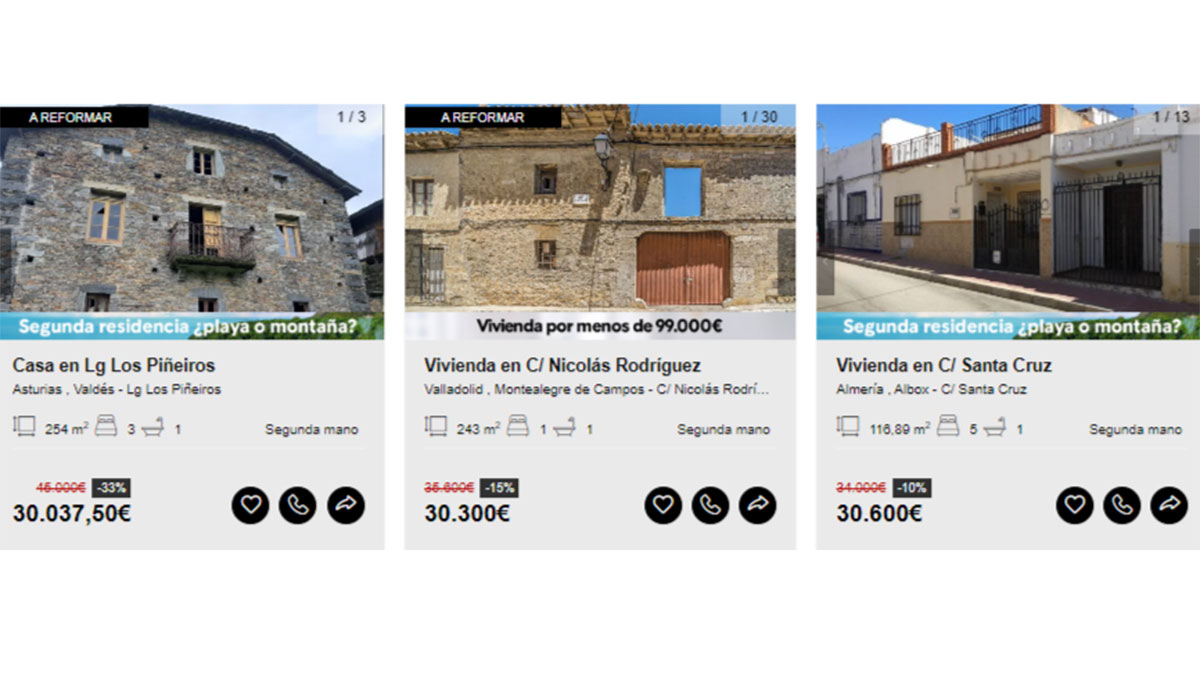 Vivienda por 30.000 euros
