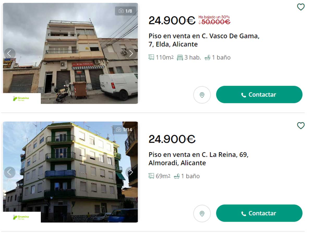 Pisos baratos Alicante