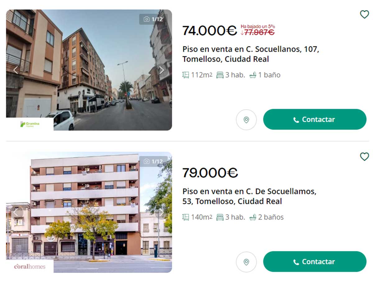 Pisos 70.000 euros en Ciudad Real