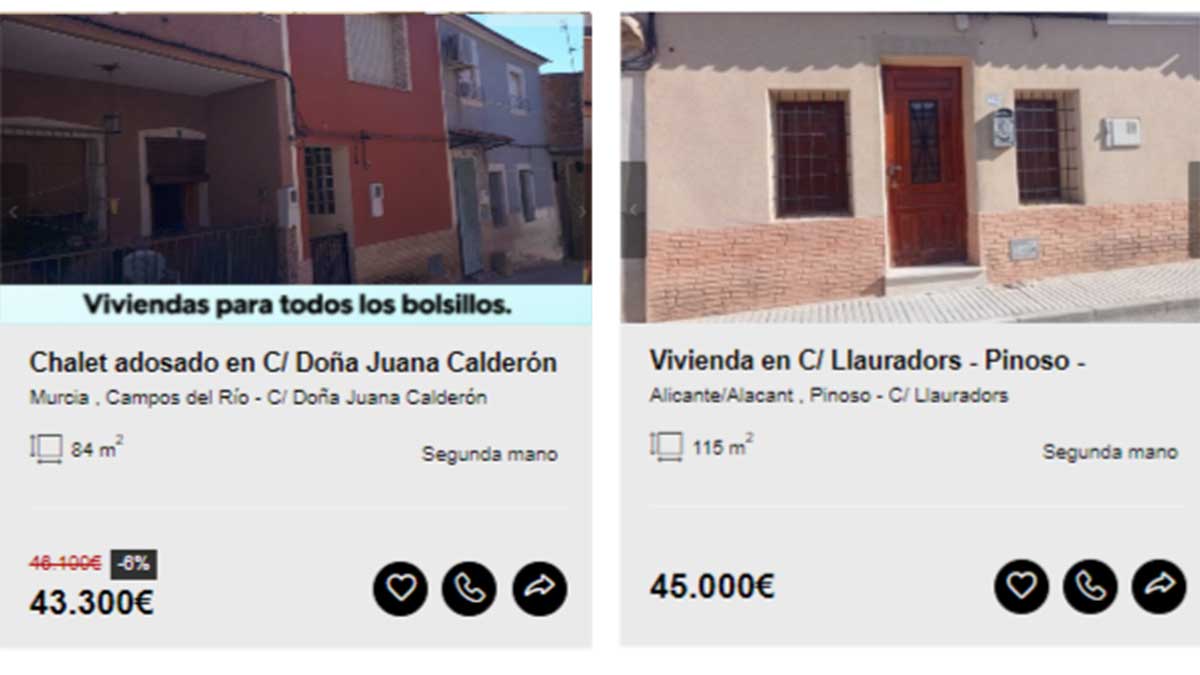 Casa en venta por 43.000 euros